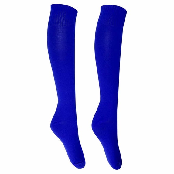 Blue Stockings Football Long Socks Sport Knee High Large Soccer Rugby Stocks Football Socks for Men Mens Black Football Socks