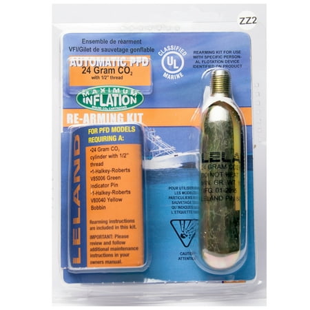 Blue Storm Leland RK-26 CO2 Re-Arm 24 Gram Cartridge Bluestorm CO2 Charger