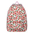 thumbnail image 1 of Blue Strawberry Plants Fruit Backpack for School,Cute School Bag,Schoolbag with Adjustable Shoulder Straps & Padded Back,15.7"x11.8"x5.5", 1 of 5