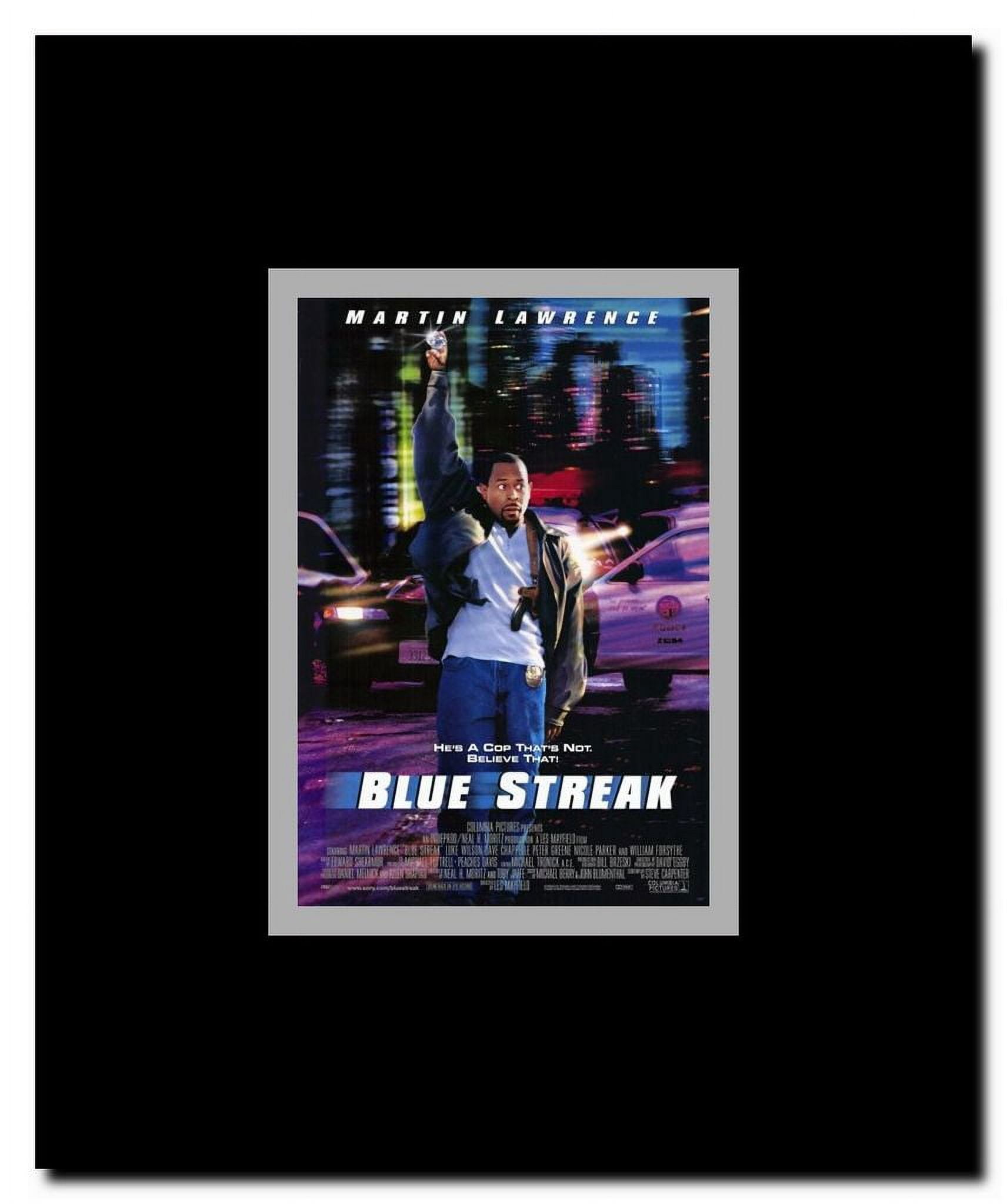 Blue Streak Framed Movie Poster