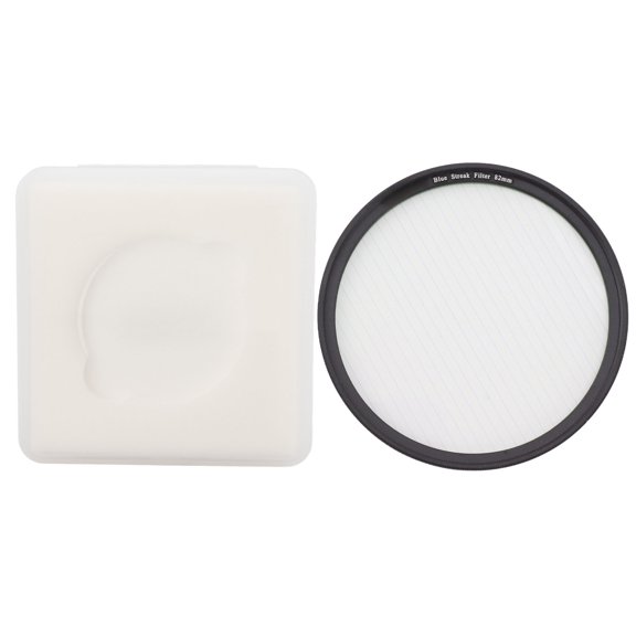 Blue Streak Special Effects Filter Micro Single Lens Camera Optical Glass Blue Streak Filter for Night Shooting 82mm