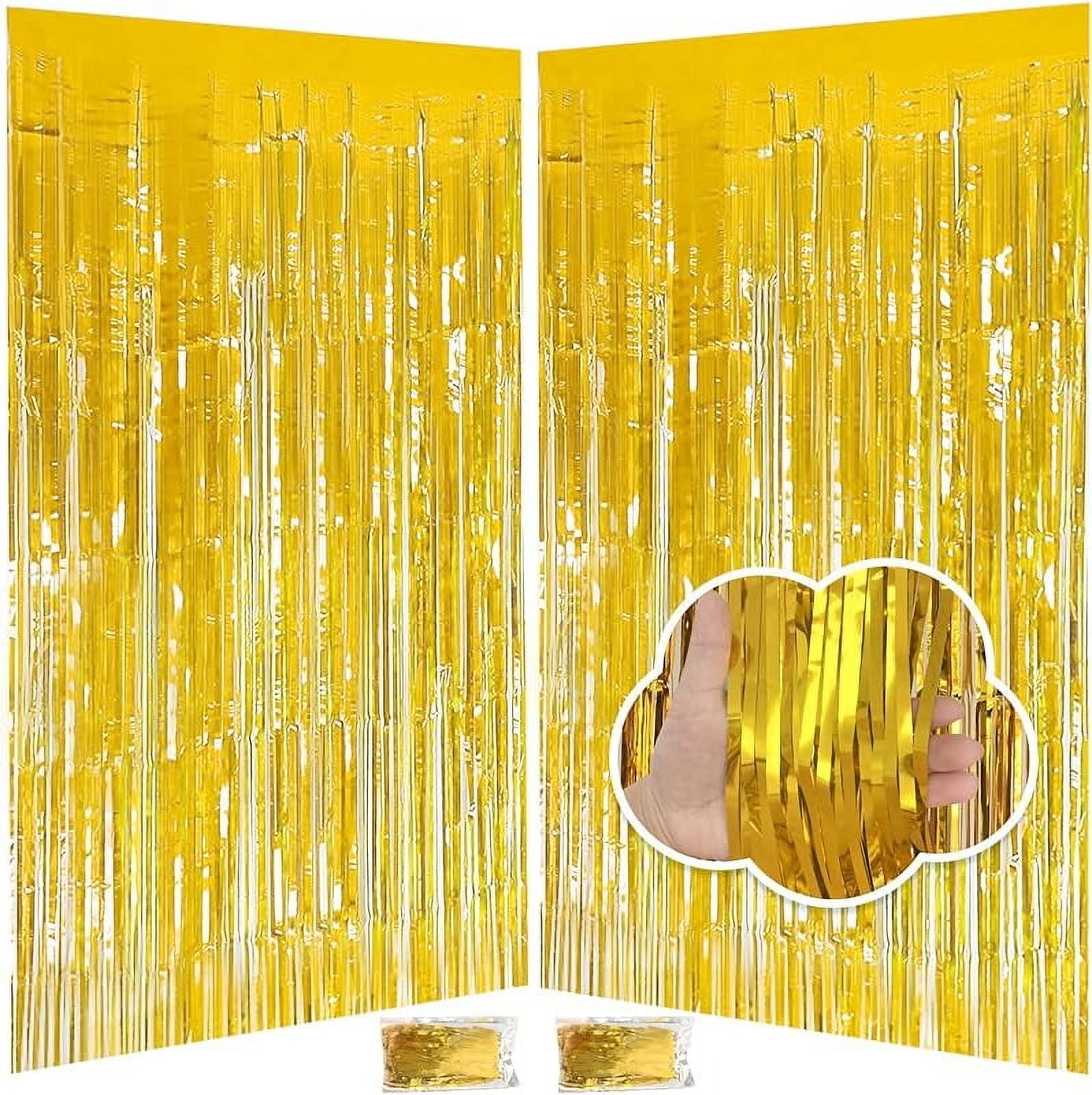 Fufuddz Pastel Birthday Decorations Kit - 65 Macaron Balloons & 2 Rainbow Foil Curtains For Girls Party