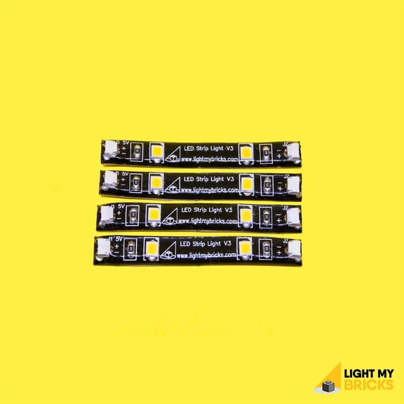 Blue Strip Lights (4 pack) By Light My Bricks