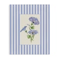 thumbnail image 1 of Stupell Industries French Country Blue Stripe Morning Glory Canvas Art, 16 x 20, by Lisa Wehmeyer, 1 of 8