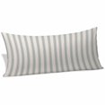 thumbnail image 1 of Blue Striped Body Pillow Covers 20"x60", Modern Stripes Farmhouse Soft Brushed Microfiber Breathable Throw Pillow Covers, Decorative Pillowcase with Zipper for Couch Sofa Bedroom Living Room, 1 of 9