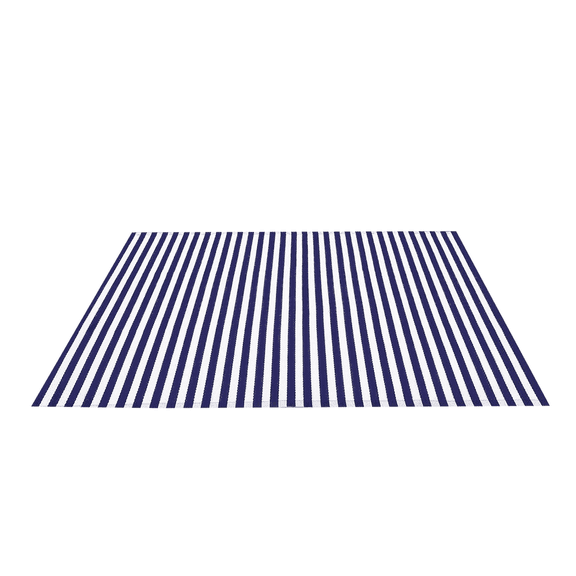 Blue Striped Independence Day Outdoor Doormats, 4th of july Decor, Non-Slip Crystal Velvet Entry Rugs for Front Porch Entryways, Patio Thresholds & RV Campsites, US 250 Celebration Welcome Decor