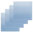 thumbnail image 1 of Blue Striped Kitchen Dish Towels for Drying Dishes Set of 4, Modern Minimalist Ombre Vertical Stripes Waffle Weave Microfiber Hand Tea Bathroom Towels Quick Dry & Absorbent Towel 12x12, 1 of 7