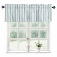 thumbnail image 1 of Blue Striped Kitchen Valances for Windows 54x18 Inch Kitchen Curtains Valances Rod Pocket Blue White Stripes Farmhouse Bathroom Window Valances for Window Treatment Decor, 1 of 6