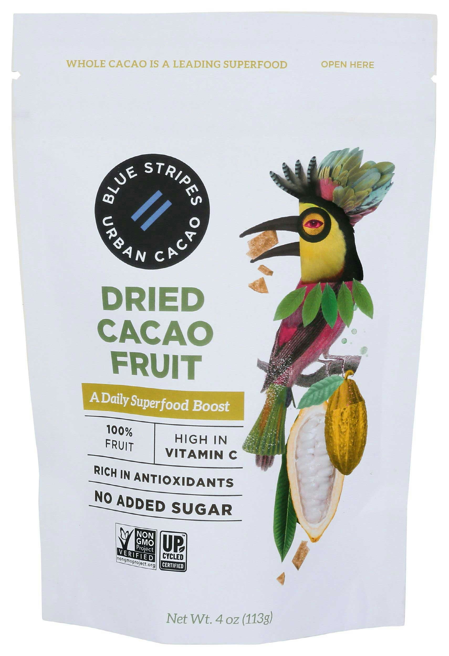Blue Stripes Dried Fruit Cacao 4 oz (Pack Of 6)