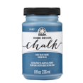 Blue Suede Chalk Acrylic Craft Paint 8 fl.Blue Suede Chalk Acrylic