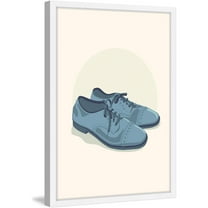 "Blue Suede" Framed Painting Print