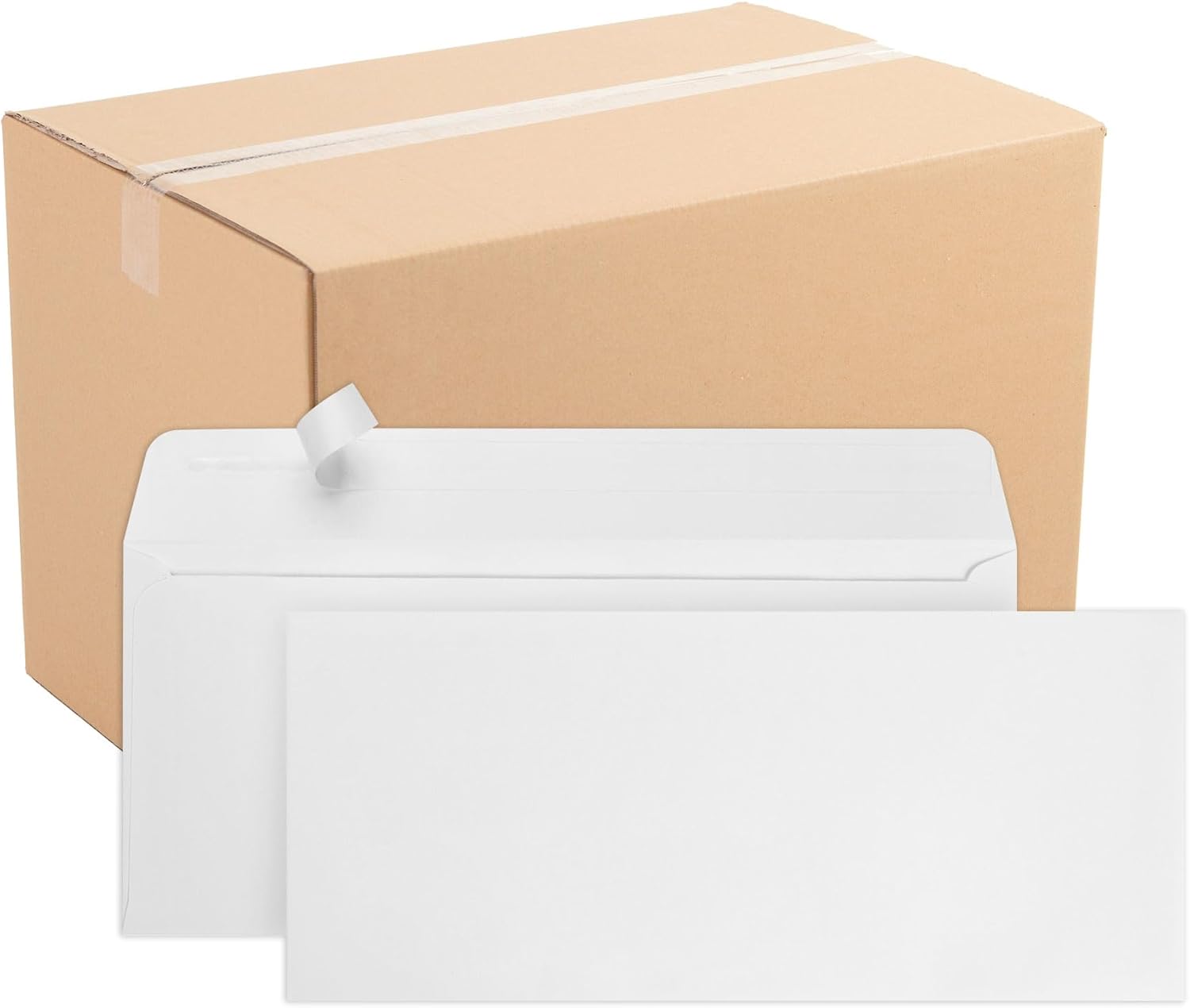 Blue Summit #10 Windowless Security Envelopes, Peel and Seal Flap, No ...