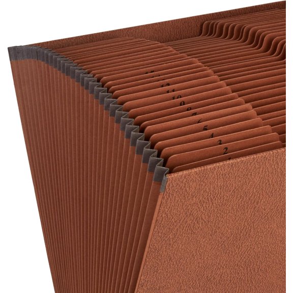 Blue Summit Heavy Duty Accordion File Organizer, Expanding File, Open Top, Letter Size, 31 Day File Organizer with 31 Pockets$$Office