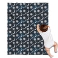 thumbnail image 1 of Blue Sun Moon Pattern Blanket,Comfortable Soft Flannel Throw Blanket,All Season,Warm Lightweight Blankets for Sofa Bed Couch Living Room Chair,30"x40", 1 of 4