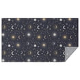 thumbnail image 1 of Blue Sun Moon Star Constellation Pattern Rectangle Tablecloth 60"x102",Waterproof Polyester Rectangle Table Cloth, Wipeable Spillproof Polyester Tablecloth for Dining, Camping, Indoor and Outdoor, 1 of 6