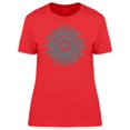 thumbnail image 1 of Blue Sun Snowflake Tee Women's -Image by Shutterstock, 1 of 1