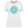 thumbnail image 1 of Blue Sun Snowflake Tee Women's -Image by Shutterstock, 1 of 1