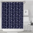 thumbnail image 1 of Blue Sun Star Cloud Pattern Shower Curtain 72"x84" ,Bathroom Decorative Shower Curtains Set with 12 Hooks,Modern Waterproof Washable Shower Curtain, 1 of 6