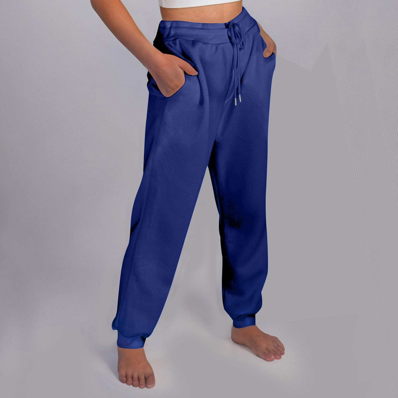 Outfits with blue sweatpants hotsell