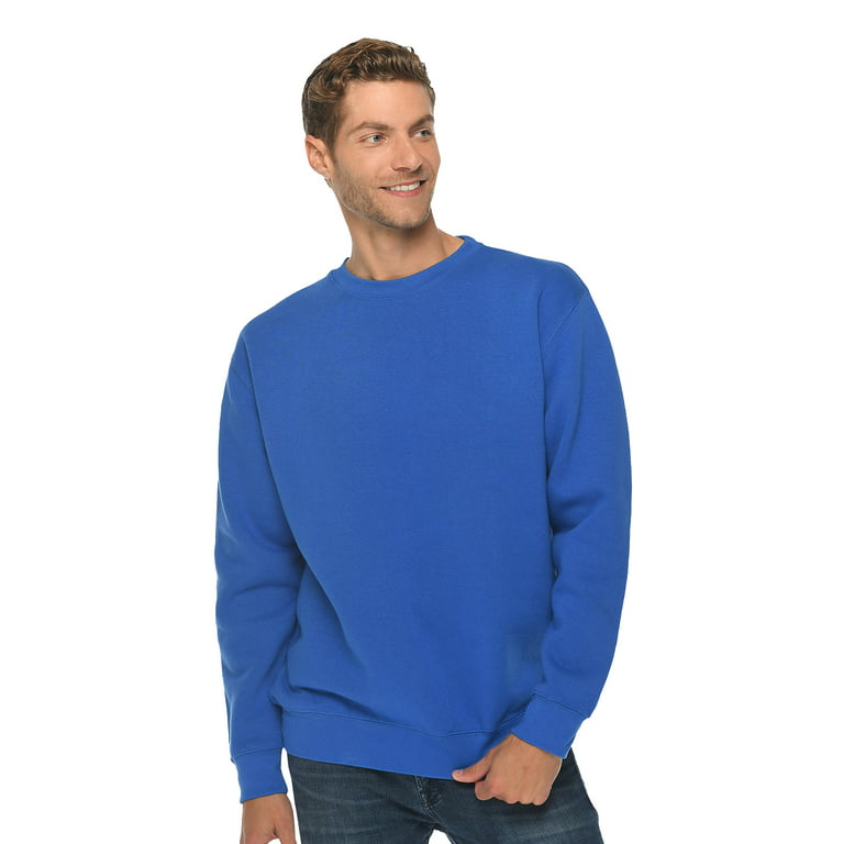 Blue Sweatshirts for Men Womens Sweatshirt Casual Plain Long