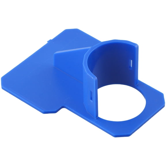 Blue Swimming Pool Pipe Fixing Holder Support Brackets For Above Ground Pool 30-38Mm Hose Outlet Mount Bracket With Cable Tie Clamp
