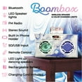 thumbnail image 1 of Blue Swirl Boombox & Bluetooth Speaker, 1 of 7