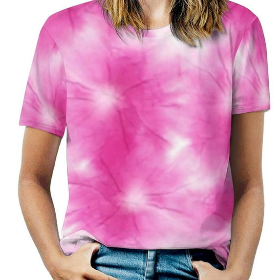 Blue Swirl Tie Dye T-Shirt Midnight Blue And Aqua Vintage Cool T Shirts Short-Sleeve Casual Tshirt Sexy Design Tees Big