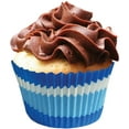 thumbnail image 1 of Blue Swirls 24/Pkg - Jumbo Baking Cups, 1 of 3