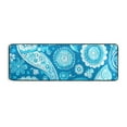 thumbnail image 1 of Blue Swirls Abstract Runner Rug for Hallways Kitchen Non Slip 2'x 6' Washable Hall Carpet for Bedroom Entryway Laundry Room, 1 of 7