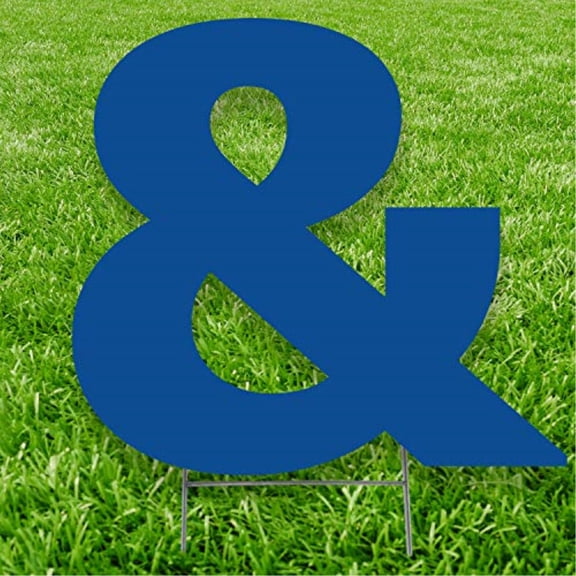 Blue Symbol & 20 inches tall