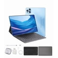 thumbnail image 1 of Blue Tablet 2025 Newest Android 12 Tablet, 10 Inch Tablet,5G Wi-Fi Tablet Computer,2 In 1 Tablet with Keyboard, 256GB ROM+8GB RAM ,Octa-Core Processor,1920 * 1200 IPS,Bluetooth,GPS, 1 of 16