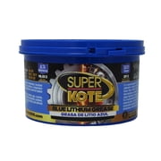 Blue and Tacky Lithium Grease Superkote 2000 | NLGI 2 | Lubricant Grease | Extreme Pressure | High Temperature | Heavy Duty | Wheel Bearing Grease | Marine | Automotive | Blue Grease | 360 gr Can