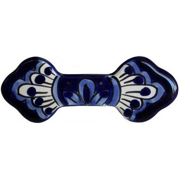 Blue Talavera Ceramic Drawer Pull