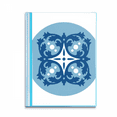 thumbnail image 1 of Blue Talavera Flower Decorative Ilustration Book Sheet Protectors Portfolio Binder Folder, 1 of 3