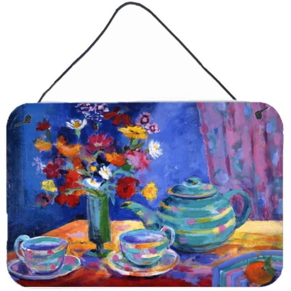 Blue Tea by Wendy Hoile Wall or Door Hanging Prints