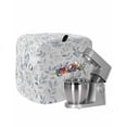 thumbnail image 1 of Blue Teal Botanical Stand Mixer Dust Cover with Storage Pocket & Handles, Watercolor Spring Summer Leaves Fits All Tilt Head & Bowl Lift Kitchen Appliance Cover Organizer Bag Accessories, 4.5-5 Quart, 1 of 6