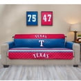thumbnail image 1 of Blue Texas Rangers Sofa Protector, 1 of 7