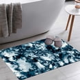 thumbnail image 1 of Blue Texture Background Bath Rugs 16x24 Inch Non Slip Bath Mat Quick Dry Super Absorbent Thin Bath Rug Fit Under Door Washable Bath Floor Rugs for Bathroom Bathtub Shower Sink,Multi 8, 1 of 6