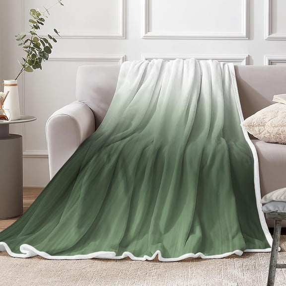 Blue Throw Blanket, Ombre Navy Blue Soft Flannel Blanket for Couch,Sofa Bed Room, Plush Lightweight Dark Blue Gradient Flannel Blanket, Cozy Microfiber Decorative Gift Throw Blanket