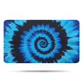 thumbnail image 1 of Blue Tie Dye Mandala Pattern Bathroom Rugs Mat,Non Slip Microfiber Bathroom Rug,Rubber Backing,Soft Bathroom Mats for Bathroom Floor,Tub and Shower,17x30in(43x75cm), 1 of 4