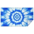 thumbnail image 1 of Blue Tie Dye Mandala Pattern Rectangle Tablecloth 60"x102",Waterproof Polyester Rectangle Table Cloth, Wipeable Spillproof Polyester Tablecloth for Dining, Camping, Indoor and Outdoor, 1 of 6