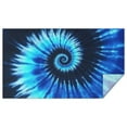 thumbnail image 1 of Blue Tie Dye Mandala Pattern Rectangle Tablecloth 60"x102",Waterproof Polyester Rectangle Table Cloth, Wipeable Spillproof Polyester Tablecloth for Dining, Camping, Indoor and Outdoor, 1 of 5