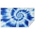 thumbnail image 1 of Blue Tie Dye Mandala Pattern Rectangle Tablecloth 60"x102",Waterproof Polyester Rectangle Table Cloth, Wipeable Spillproof Polyester Tablecloth for Dining, Camping, Indoor and Outdoor, 1 of 6