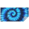 thumbnail image 1 of Blue Tie Dye Mandala Pattern Rectangle Tablecloth 60"x120",Waterproof Polyester Rectangle Table Cloth, Wipeable Spillproof Polyester Tablecloth for Dining, Camping, Indoor and Outdoor, 1 of 6
