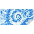 thumbnail image 1 of Blue Tie Dye Pattern Rectangle Tablecloth 60"x120",Waterproof Polyester Rectangle Table Cloth, Wipeable Spillproof Polyester Tablecloth for Dining, Camping, Indoor and Outdoor, 1 of 6
