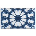 thumbnail image 1 of Blue Tie Dye Star Pattern Door Rugs,Washable Non Slip Door Mats Indoor,Decorative Door Mats,Entry Mat Indoor for Entrance,Bedroom,Kitchen,Bathroom,17"x30", 1 of 6