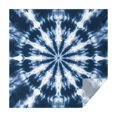 thumbnail image 1 of Blue Tie Dye Starburst Pattern Square Tablecloth,Waterproof Square Table Cover,Wipeable Spillproof Washable Table Cover for Home Kitchen Party Decor 42"X42"(107x107cm), 1 of 6