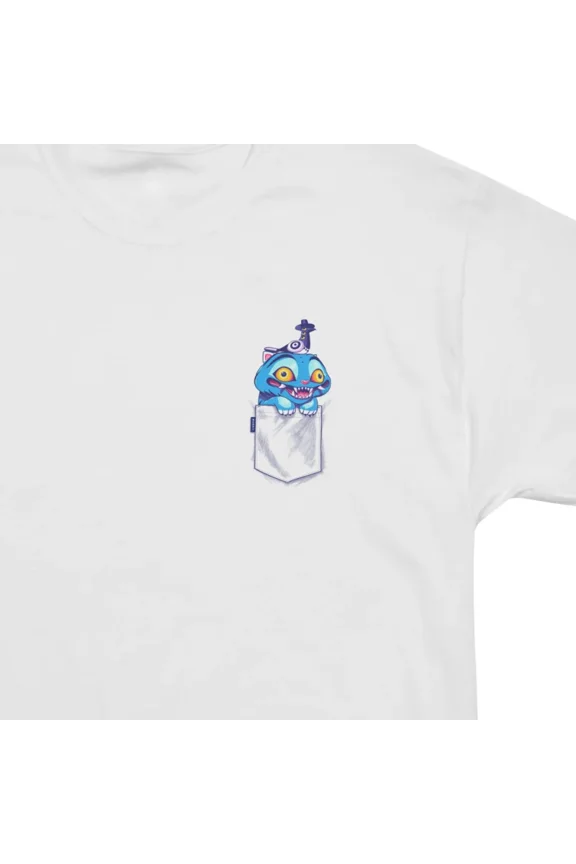 Blue Tiger In My Pocket T-Shirt Tee Gift For Him Merch For Her Apparel For Friend