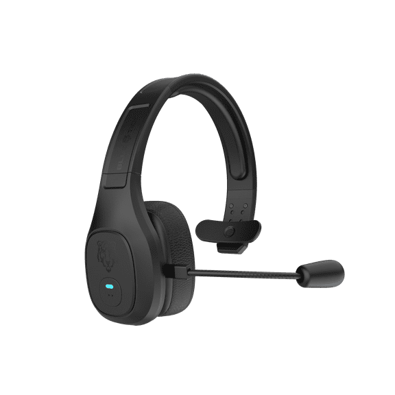 Open Box Blue Tiger Storm in Black Wireless Bluetooth Headset