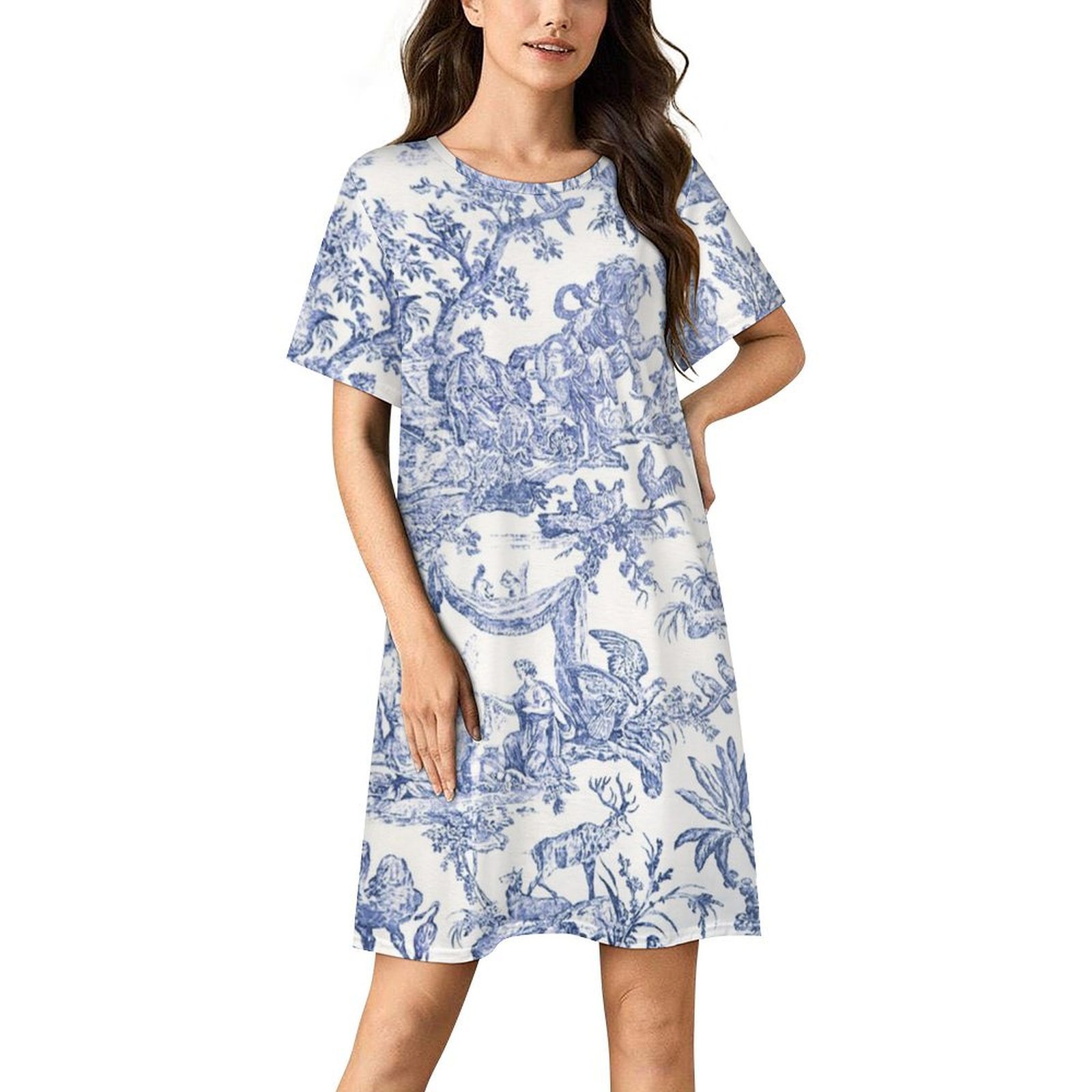 Chalet Toile Beatrice Nightgown main image 1